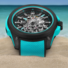 Norqain New Watches - INDEPENDENCE WILD ONE SKELETON TURQUOISE | Manfredi Jewels
