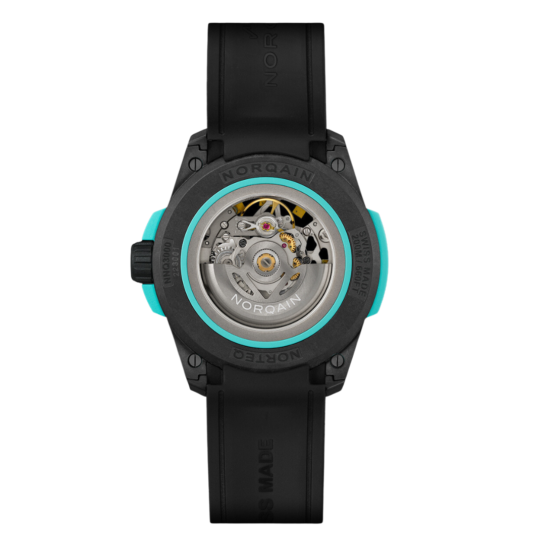 NORQAIN New Watches - INDEPENDENCE WILD ONE SKELETON - TURQUOISE | Manfredi Jewels