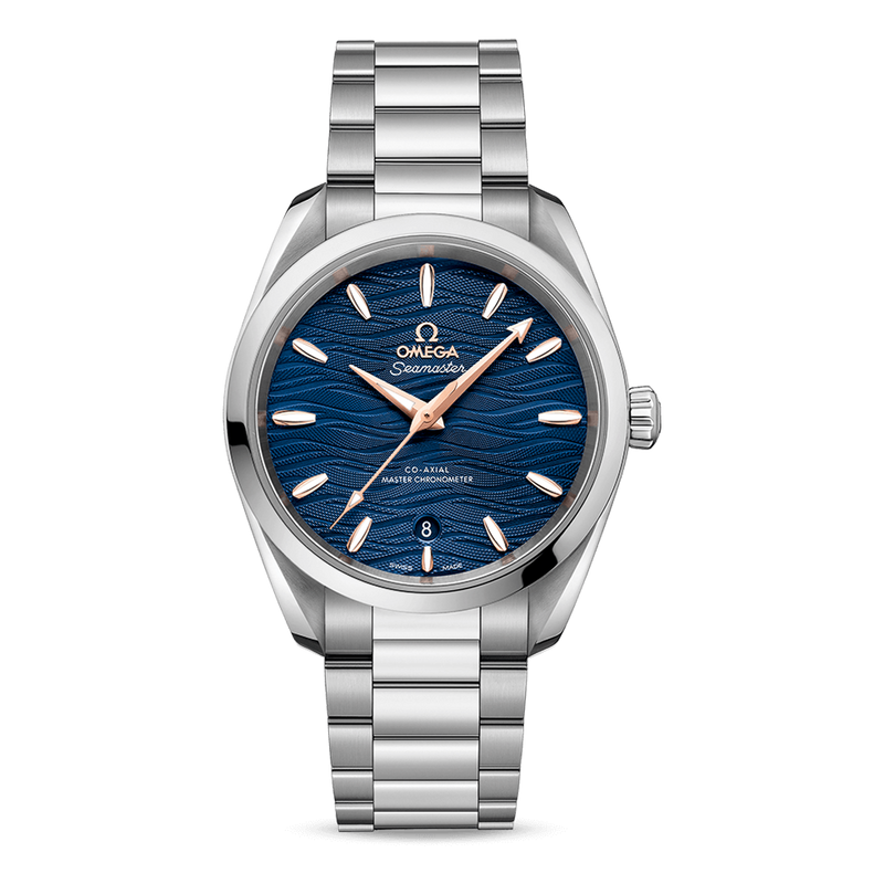 OMEGA Watches - Aqua Terra 150M Co‑Axial Master Chronometer Ladies’ 38 MM | Manfredi Jewels