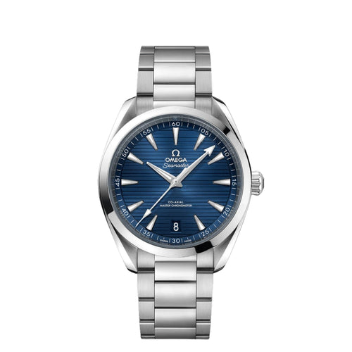 OMEGA New Watches - AQUA TERRA 150M CO‑AXIAL MASTER CHRONOMETER | Manfredi Jewels