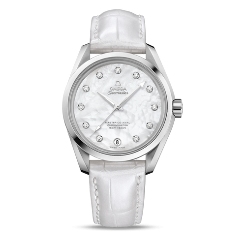 OMEGA Watches - Aqua Terra 150M Master Co‑Axial Ladies’ 38.5 MM | Manfredi Jewels