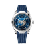 OMEGA New Watches - SEAMASTER AQUA TERRA 150M CO‑AXIAL MASTER CHRONOMETER GMT WORLDTIMER | Manfredi Jewels