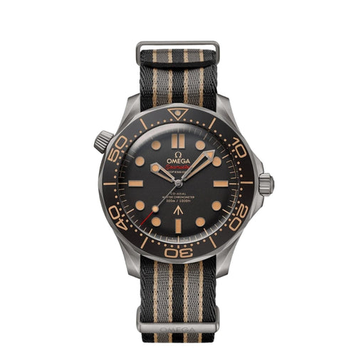 OMEGA New Watches - SEAMASTER DIVER 300M CO‑AXIAL MASTER CHRONOMETER 007 EDITION | Manfredi Jewels