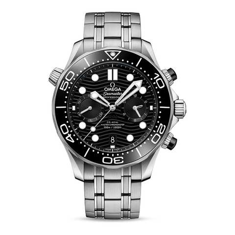 Seamaster Diver 300M Omega Co‑Axial Master Chronometer Chronograph 44 MM