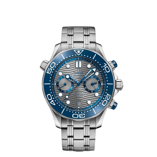 OMEGA New Watches - SEAMASTER DIVER 300M CO‑AXIAL MASTER CHRONOMETER CHRONOGRAPH | Manfredi Jewels