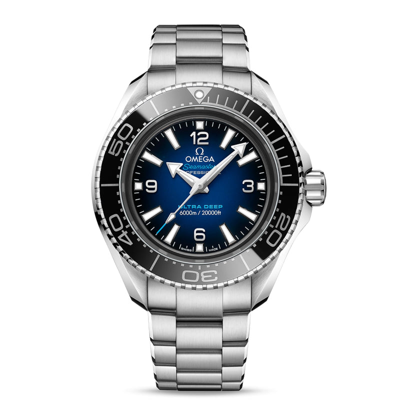 OMEGA New Watches - SEAMASTER PLANET OCEAN 6000M CO‑AXIAL MASTER CHRONOMETER ULTRA DEEP | Manfredi Jewels