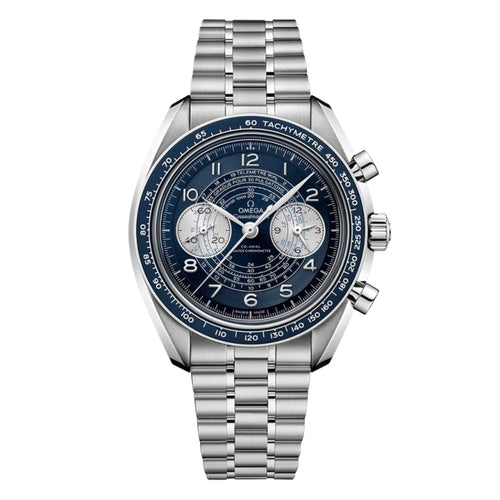 OMEGA New Watches - SPEEDMASTER CHRONOSCOPE CO‑AXIAL MASTER CHRONOMETER CHRONOGRAPH | Manfredi Jewels