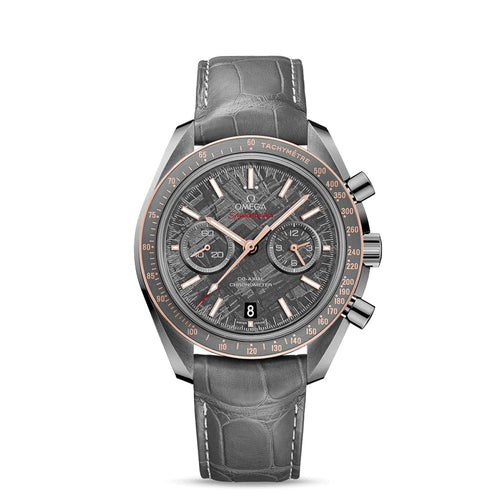 OMEGA New Watches - SPEEDMASTER DARK SIDE OF THE MOON CO‑AXIAL CHRONOMETER CHRONOGRAPH METEORITE | Manfredi Jewels
