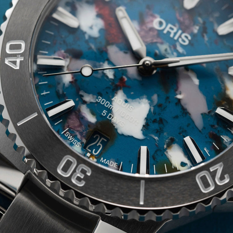 Oris Watches - AQUIS DATE UPCYCLE CALIBRE 400 (NEW) | Manfredi Jewels