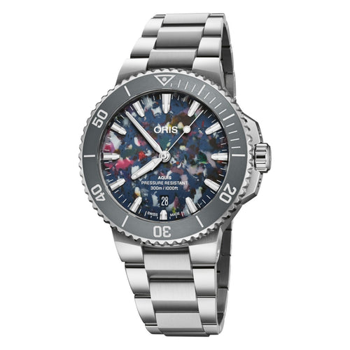 Oris Watches - AQUIS DATE UPCYCLE | Manfredi Jewels