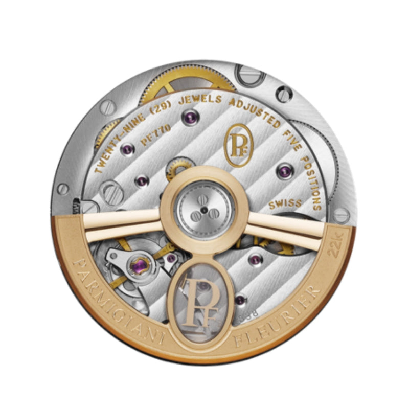 Parmigiani Fleurier Watches - TONDA PF AUTOMATIC STEEL ROSE GOLD SAND GREY (PRE - ORDER) | Manfredi Jewels