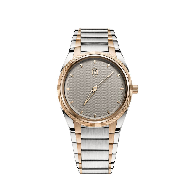 Parmigiani Fleurier Watches - TONDA PF AUTOMATIC STEEL ROSE GOLD SAND GREY (PRE - ORDER) | Manfredi Jewels