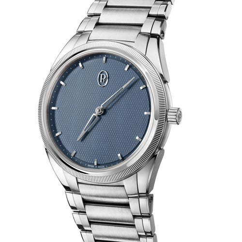 Parmigiani Fleurier Watches TONDA PF AUTOMATIC STEEL STONE BLUE | Manfredi Jewels