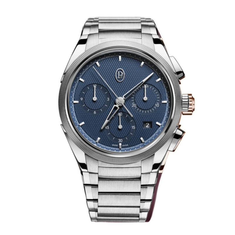 Parmigiani Fleurier New Watches - TONDA PF CHRONOGRAPH STEEL PLATINUM | Manfredi Jewels