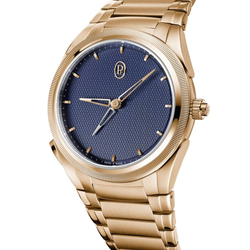 Parmigiani Fleurier Watches - TONDA PF GMT RATTRAPANTE ROSE GOLD BLUE (PRE - ORDER) | Manfredi Jewels