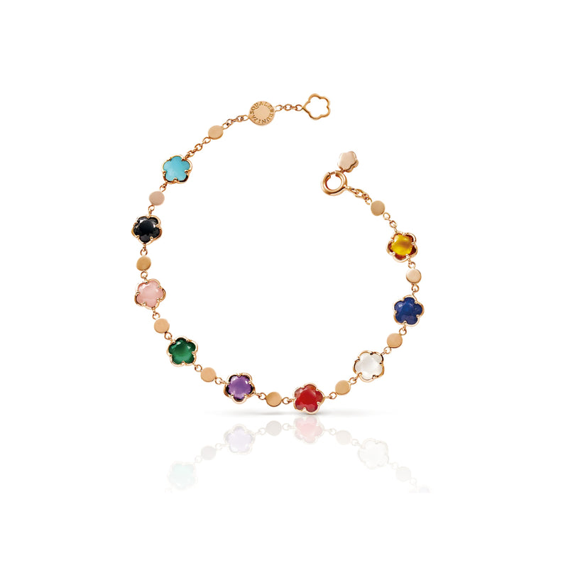 Pasquale Bruni Jewelry - 18K Rose Gold Figlia dei Fiori Gemstone Bracelet | Manfredi Jewels