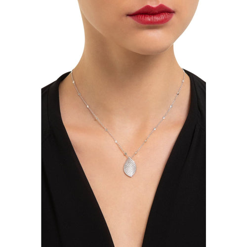 Pasquale Bruni Jewelry - Aleluia 18k White Gold Pavé Diamond Necklace | Manfredi Jewels
