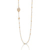 Pasquale Bruni Jewelry - Aleluia Sautoir 18k Rose Gold Diamond Necklace | Manfredi Jewels