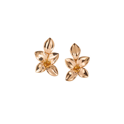 Pasquale Bruni Jewelry - Giardini Segreti 18K Rose Gold Earrings | Manfredi Jewels