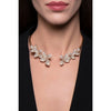 Pasquale Bruni Jewelry - Giardini Segreti 18K Rose Gold Pavé Diamond Collier Necklace | Manfredi Jewels