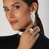 Pasquale Bruni Jewelry - Heart to Earth 18K White Gold Diamond Earrings | Manfredi Jewels