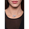 Pasquale Bruni Jewelry - Stella in Fiore 18K White Gold Pavé Diamond Necklace | Manfredi Jewels