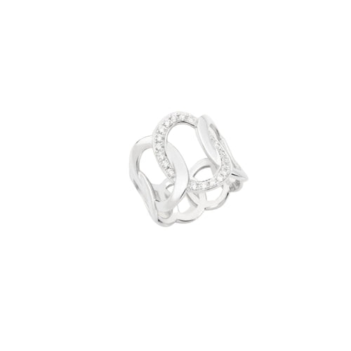 Pomellato Jewelry - Brera 18K White Gold Ring | Manfredi Jewels