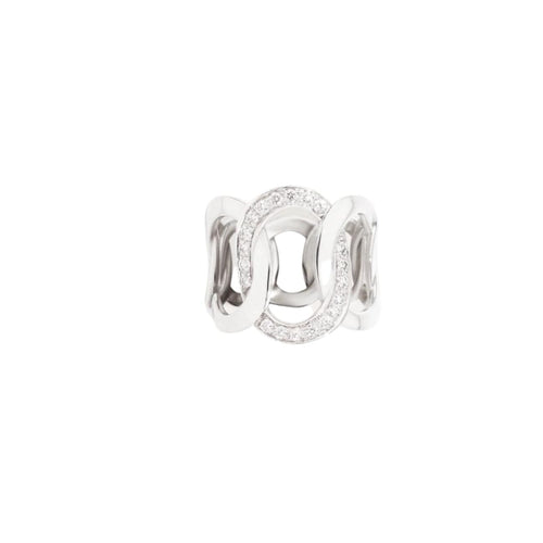 Pomellato Jewelry - Brera 18K White Gold Ring | Manfredi Jewels