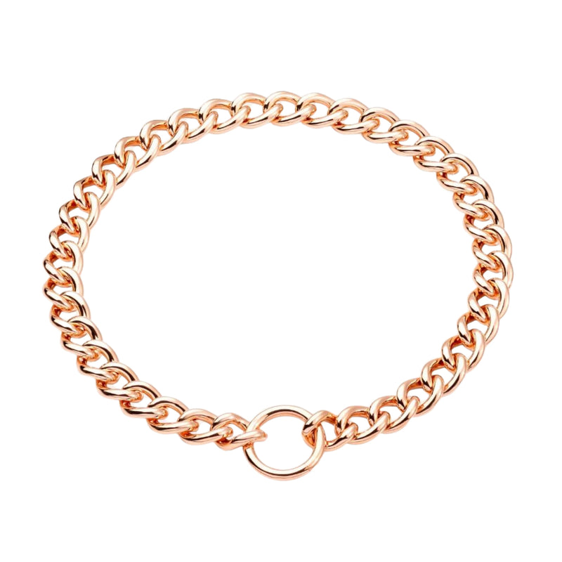 Pomellato Catene 18k Rose Gold Chain Link Necklace Jewelry