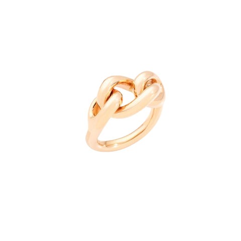 Catene 18K Rose Gold Chain Link Ring