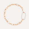 Pomellato Jewelry - Iconica 18K Rose Gold Chain Diamond Link Necklace | Manfredi Jewels