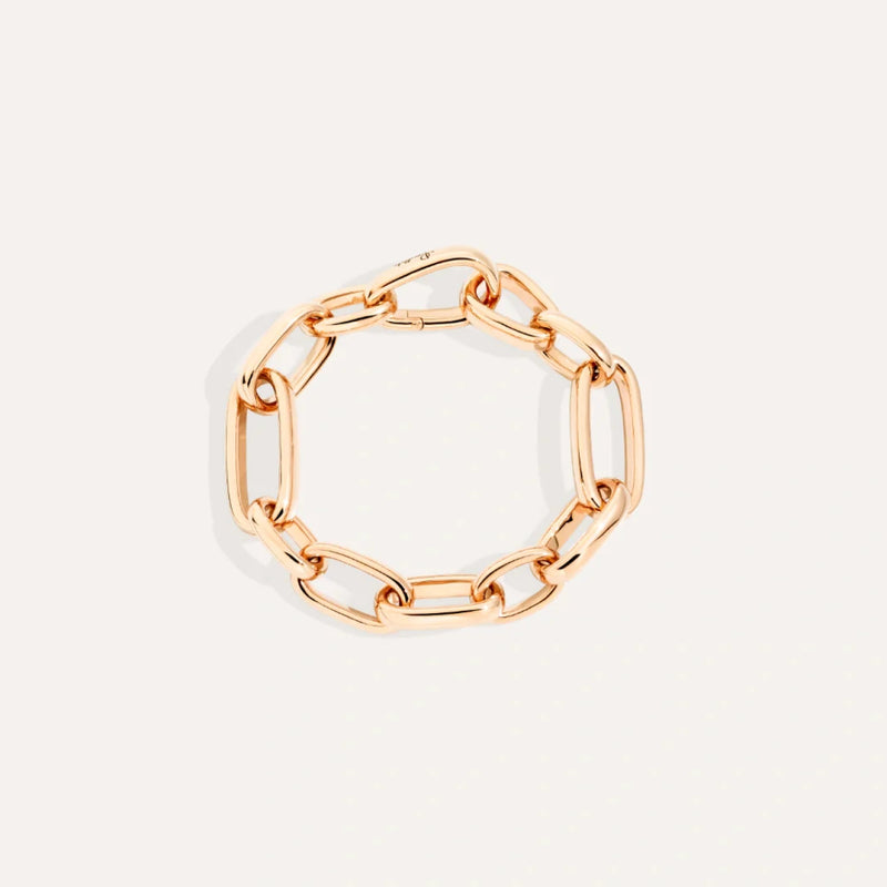 Pomellato Jewelry - Iconica 18K Rose Gold Chain Medium Bracelet | Manfredi Jewels