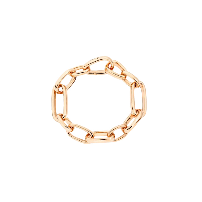 Pomellato Jewelry - Iconica 18K Rose Gold Chain Medium Bracelet | Manfredi Jewels