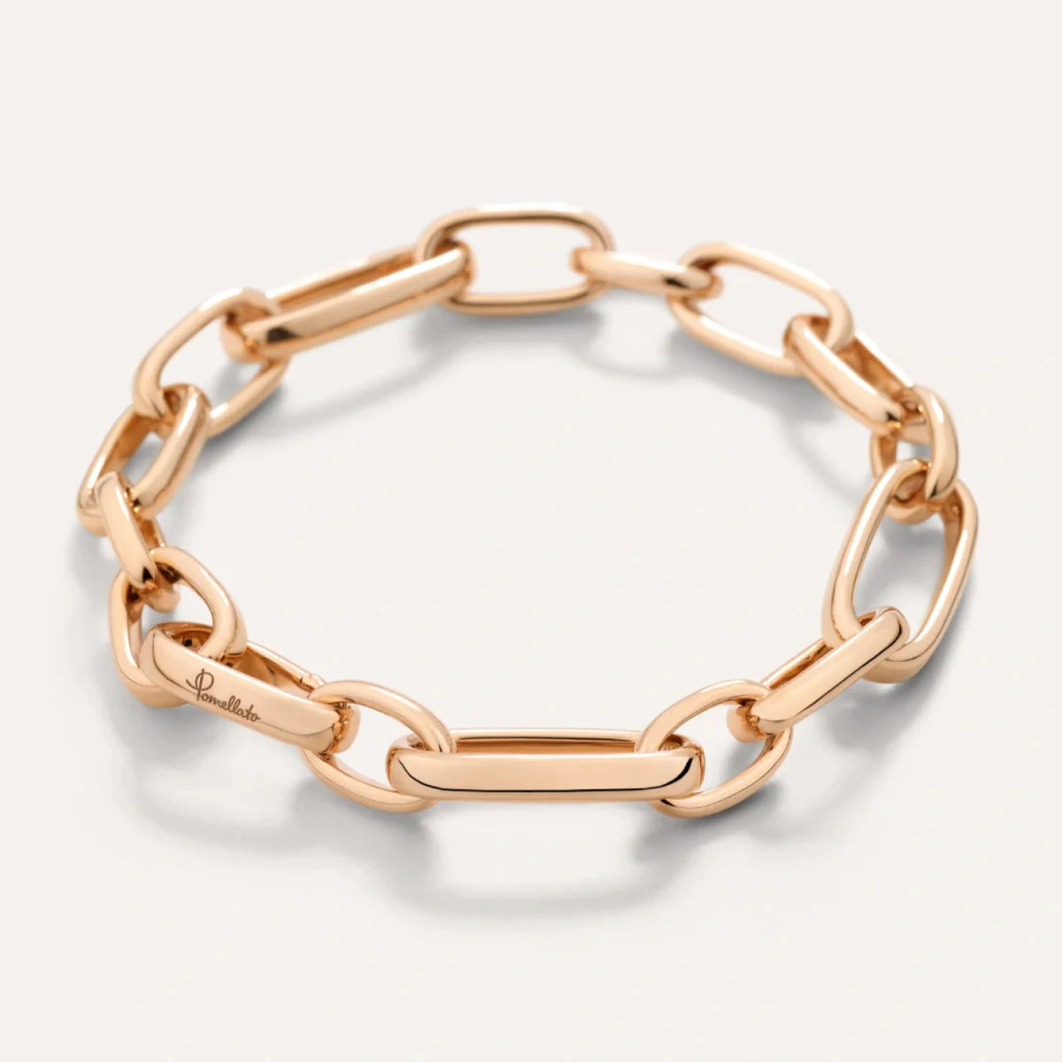 Pomellato Jewelry - Iconica 18K Rose Gold Chain Slim Bracelet | Manfredi Jewels