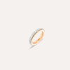 Pomellato Jewelry - Iconica 18K Rose Gold Diamond Pavé Band Ring | Manfredi Jewels