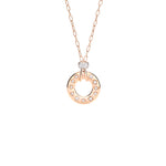 Pomellato Jewelry - Iconica 18K Rose Gold Diamond Pendant Necklace | Manfredi Jewels