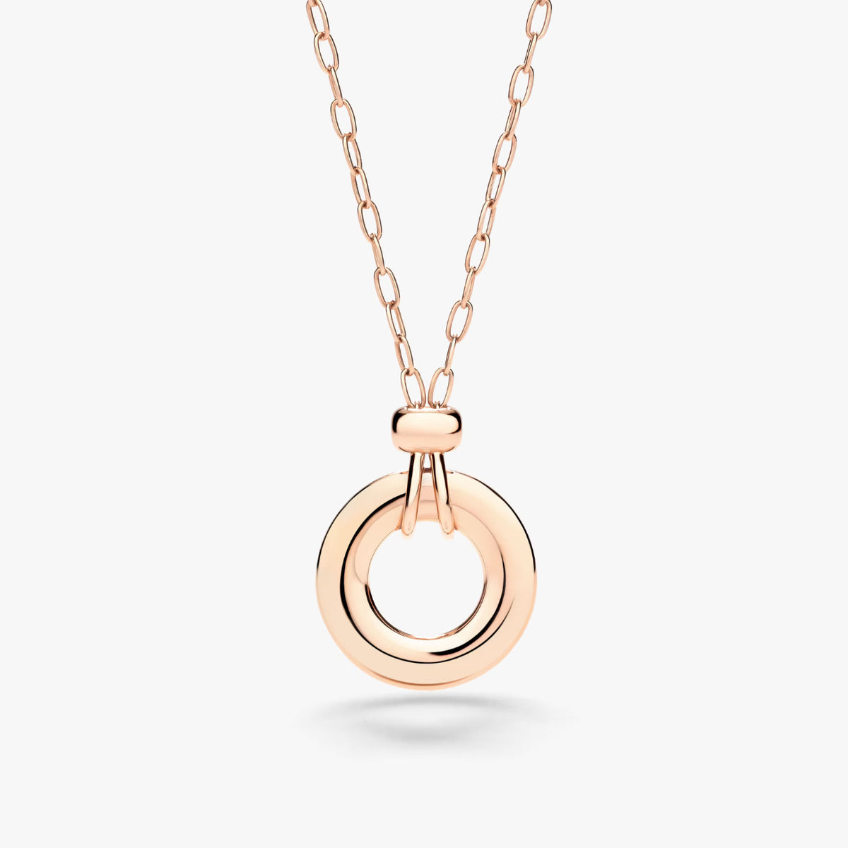 Pomellato Jewelry - Iconica 18K Rose Gold Diamond Pendant Necklace | Manfredi Jewels