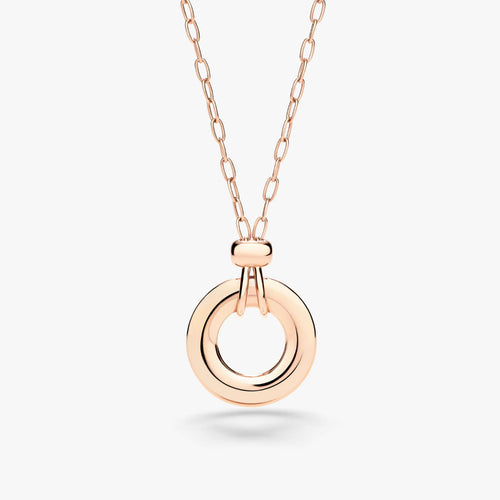 Pomellato Jewelry - Iconica 18K Rose Gold Diamond Pendant Necklace | Manfredi Jewels