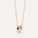 Pomellato Jewelry - Iconica 18K Rose Gold Diamond Pendant Necklace | Manfredi Jewels