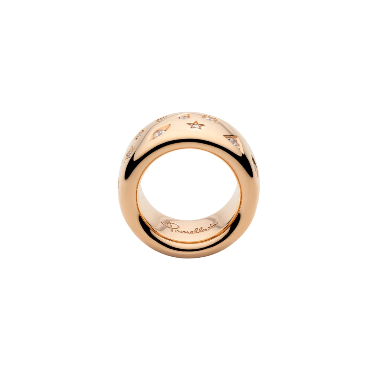 Pomellato Jewelry - Iconica 18K Rose Gold Diamond Ring | Manfredi Jewels