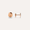 Pomellato Jewelry - Iconica 18K Rose Gold Pavé Diamonds Stud Earrings | Manfredi Jewels