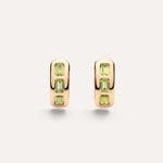 Pomellato Jewelry - Iconica 18K Rose Gold Peridot Hoop Earrings | Manfredi Jewels