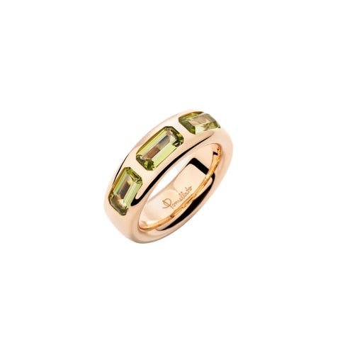 Iconica 18K Rose Gold Peridot Ring