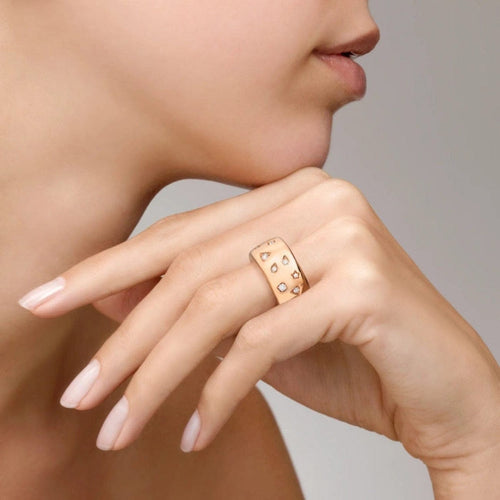 Pomellato Jewelry - Iconica 18K Rose Gold Ring | Manfredi Jewels