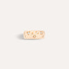 Pomellato Jewelry - Iconica 18K Rose Gold Slim Ring with Fancy Diamonds | Manfredi Jewels
