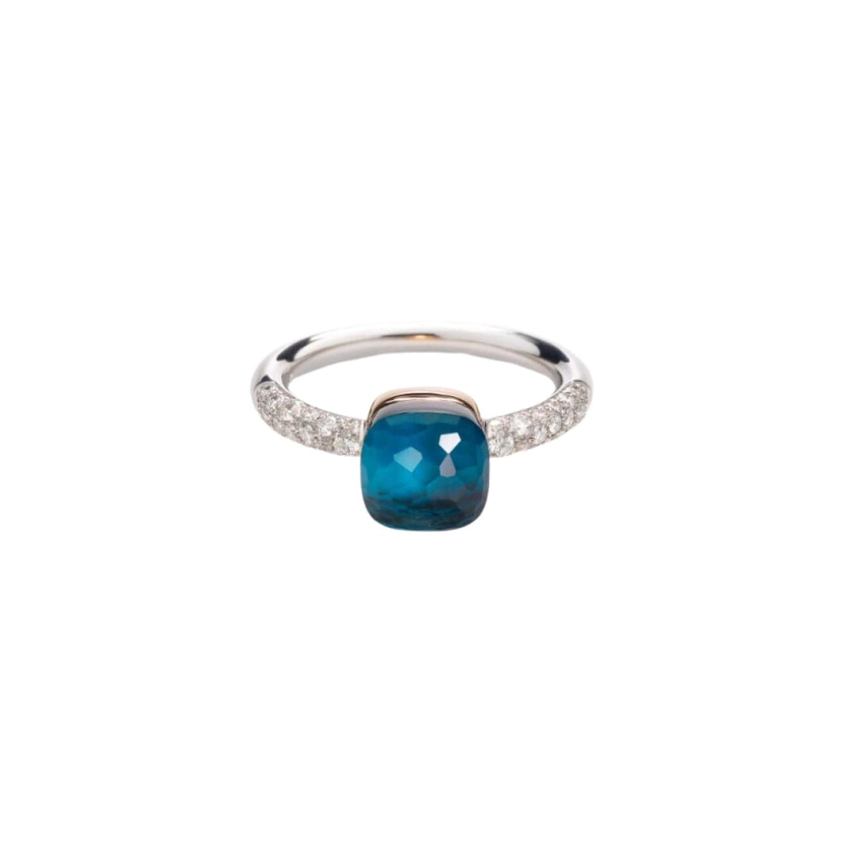 Pomellato Jewelry - Nudo 18K Rose Gold & Diamond Ring | Manfredi Jewels