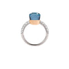 Pomellato Jewelry - Nudo 18K Rose Gold 0.5 Ct Petit Ring | Manfredi Jewels
