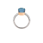 Pomellato Jewelry - Nudo 18K Rose Gold 0.5 Ct Petit Ring | Manfredi Jewels