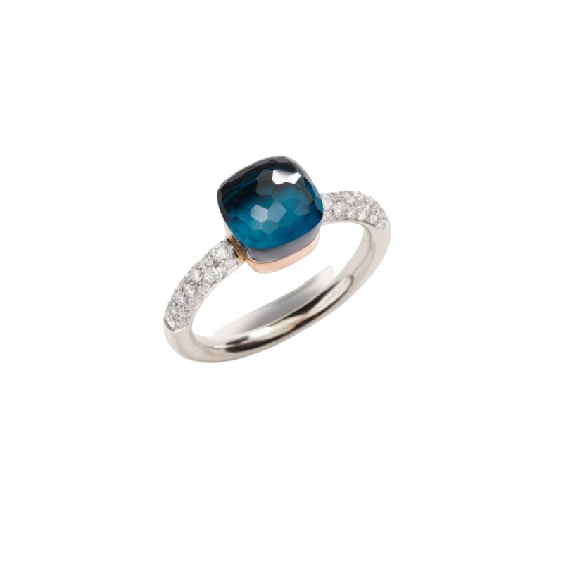 Pomellato Jewelry - Nudo 18K Rose Gold & Diamond Ring | Manfredi Jewels