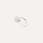 Pomellato Jewelry - Nudo 18K Rose Gold Diamond Pavé Band Ring | Manfredi Jewels